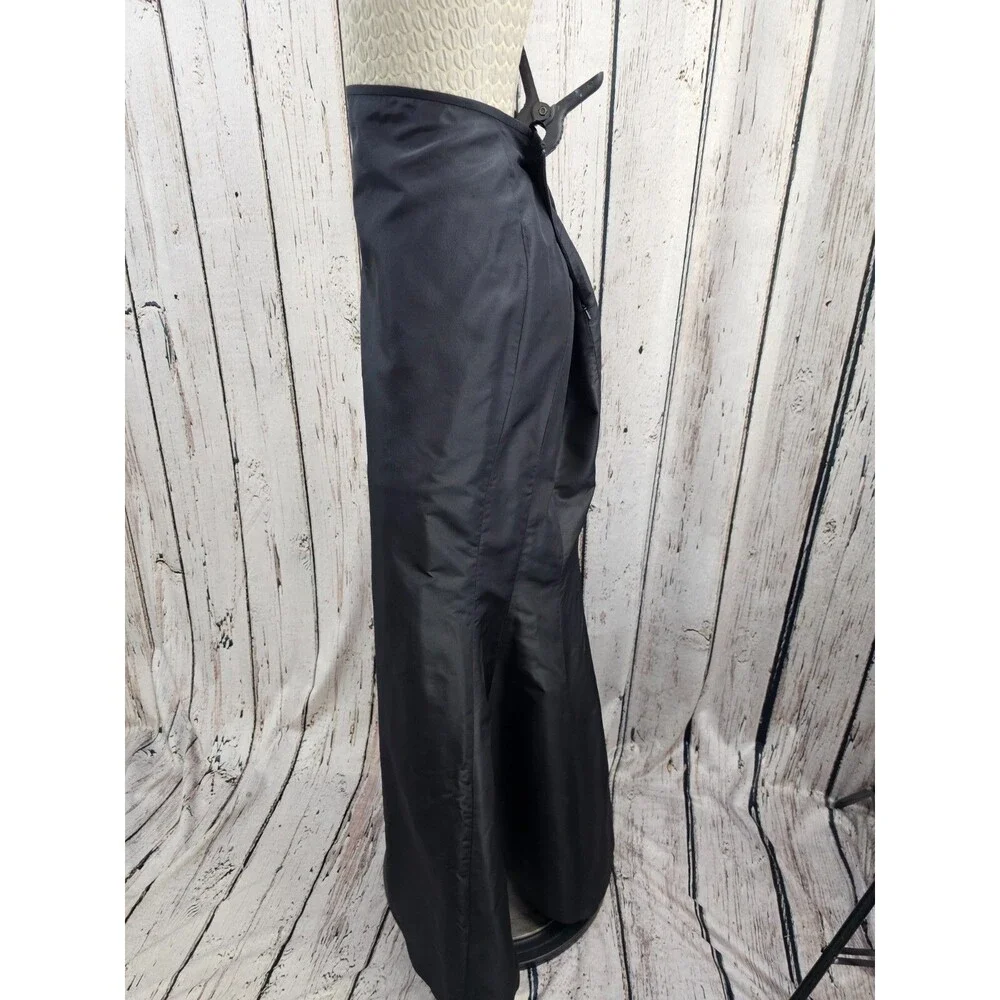 Carmen Marc Valvo 10 100% Silk Mermaid Maxi Skirt Formal‎ Evening Gown EUC